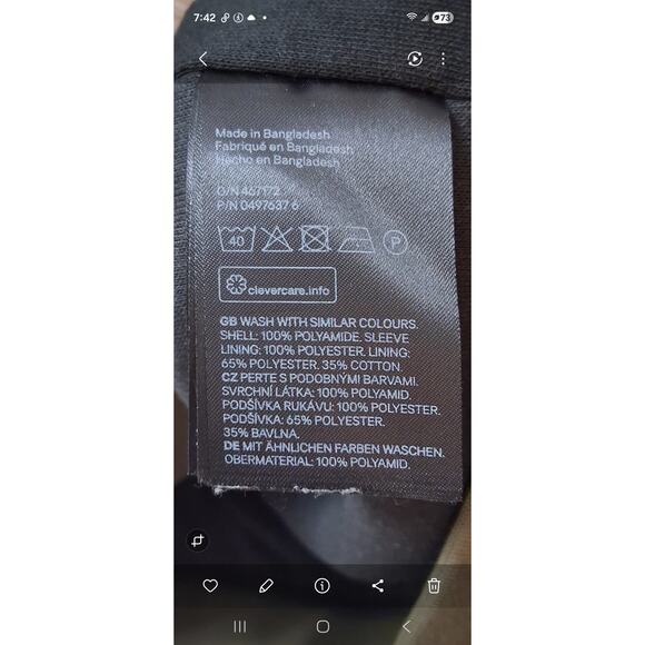 H&M Olive Army Green Lightweight Bomber Men Jacket Size-L - Picture 13 of 15